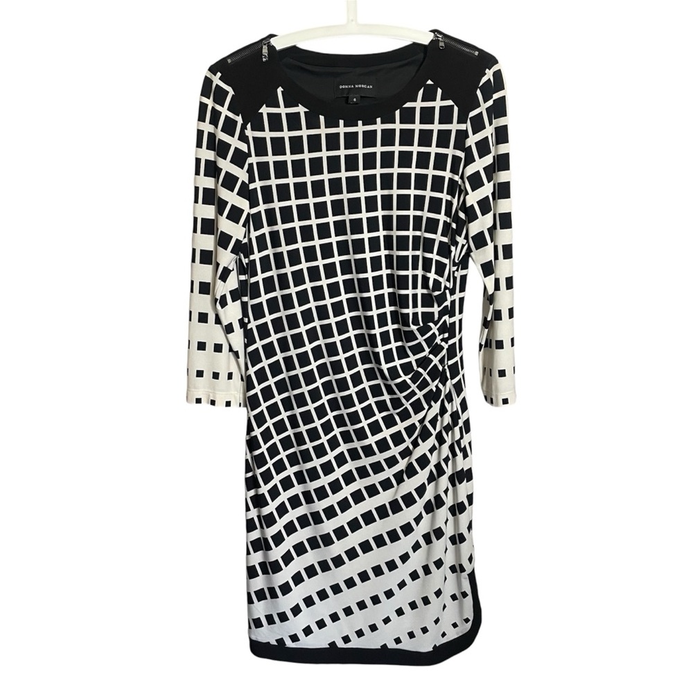 Donna Morgan Geometric Print Dress